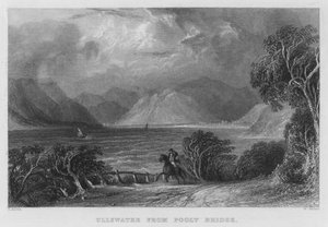 Ullswater da Pooly Bridge da Thomas (after) Allom