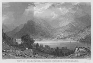 Vista di Ulleswater, verso Patterdale