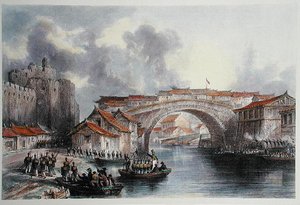 Porta ovest di Ching Keang Foo, c.1850