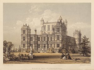 Wollaton Hall, Nottinghamshire da Thomas (after) Allom