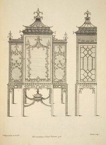 Progetto per una vetrina, pub. 1753 (incisione)