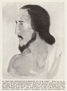 Ritratto di Gesù Cristo dalle Catacombe di Roma