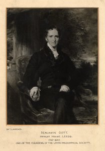 Ritratto di Benjamin Gott da Thomas (after) Lawrence