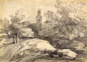 Paesaggio da Thomas (attr. to) Gainsborough