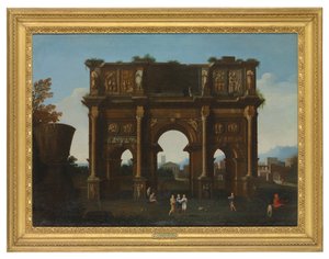 Un capriccio architettonico con l