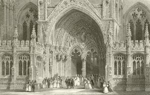 Ingresso alla Cattedrale di Lincoln