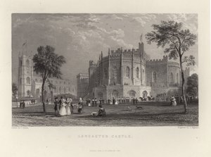 Castello di Lancaster da Thomas Allom