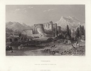 Pergamo, Turchia da Thomas Allom