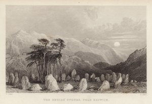 La pietra dei druidi vicino a Keswick