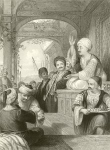 Il Medak, o narratore orientale da Thomas Allom