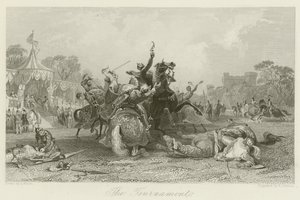 Il torneo da Thomas Allom