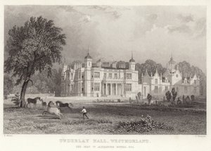 Underlay Hall in Westmoreland da Thomas Allom