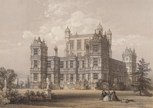 Wollaton Hall, Nottinghamshire da Thomas Allom