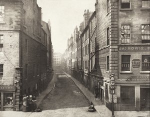 Bell Street vista da High Street, n. 14 da Thomas Annan