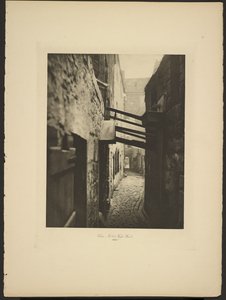 Vicino al n. 83 di High Street da Thomas Annan