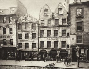 Vecchi edifici in High Street, nn. 17-27 (#16) da Thomas Annan