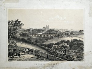 Castello di Penrhyn, c.1850 da Thomas Ashburton Picken