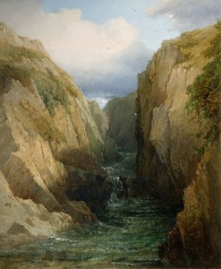 Gola e fiume in Irlanda da Thomas Baker