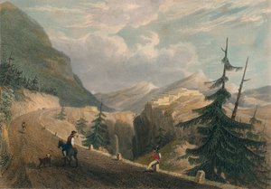 Forte Lesseillon, vicino a Bramante, 1827 da Thomas Barber