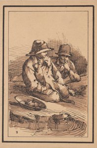 Figure rustiche: due ragazzi da Thomas Barker