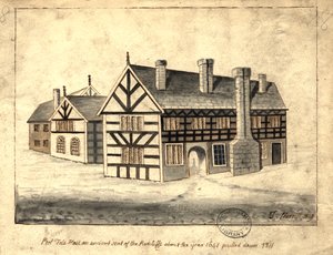 Pool Fold Hall, Manchester, 1819 da Thomas Barritt