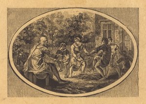 Il viaggiatore vantante da Thomas Bewick