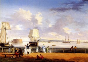 Porto di New York, c.1810