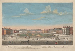 Veduta di Grosvenor Square, Londra da Thomas Bowles
