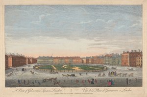 Veduta di Grosvenor Square, Londra da Thomas Bowles