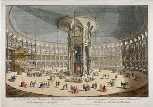La Rotonda nei Giardini di Ranelagh, Chelsea, Londra, c1750