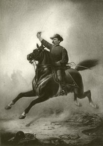 La cavalcata di Sheridan (incisione) da Thomas Buchanan Read