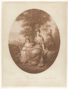 Ritratto di Lady Rebecca Northwick e sua figlia Anne Rushout (Lady Rushout & Daughter)