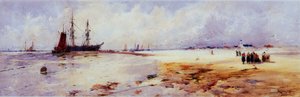 Pescatori a Katwyk Sands da Thomas Bush Hardy