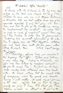 Diari di Thomas Butler Gunn - Volume 16, pagina 224, 5 giugno 1861