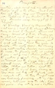 Diari di Thomas Butler Gunn - Volume 20, pagina 104, 12 luglio 1862