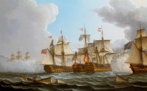 La battaglia di Capo San Vincenzo da Thomas Buttersworth