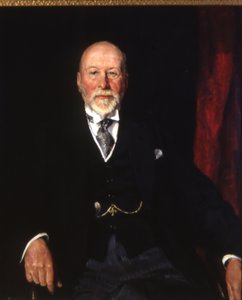 Ritratto di Sir William Nicholson, c.1935-36 da Thomas Cantrell Dugdale