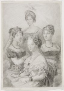 Donne Bonaparte da Thomas Casimir Regnault