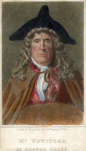 Mr Wewitzer come Dottor Caius, 1819 da Thomas Charles Wageman