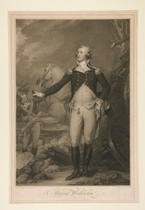 George Washington alla Battaglia di Trenton da Thomas Cheesman