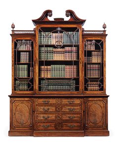 Libreria secretaire di Giorgio III, c.1765
