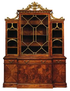 Libreria a fronte spezzato di Giorgio II