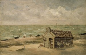 Una Capanna di Pescatori sul Mare da Thomas Churchyard