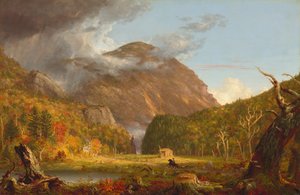Una Vista del Passo di Montagna Chiamato il Notch delle White Mountains, Crawford Notch, 1839
