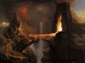 Espulsione. Luna e luce del fuoco