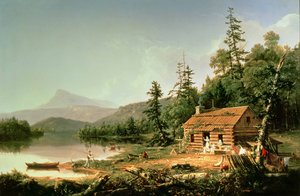 Casa nel bosco, 1847 da Thomas Cole
