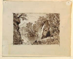 Paesaggio immaginario da Thomas Cole