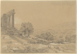 Tempio di Giunone, Agrigento da Thomas Cole