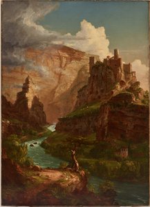 La fontana di Vaucluse da Thomas Cole