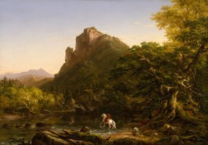 Il guado di montagna da Thomas Cole